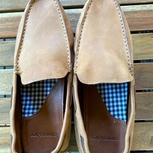 Men’s Crown&Ivy tan loafers shoes Size 9M